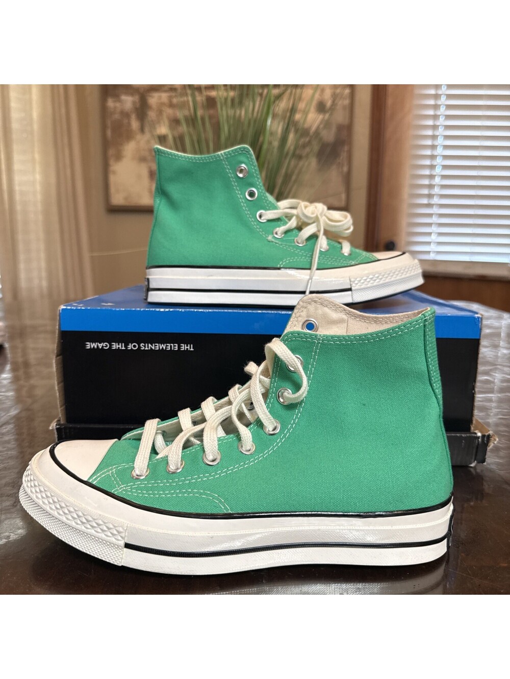 CONVERSE Chuck Taylor 70 Canvas High Top Apex Green (A08613F) Men’s 6 W Sz 8